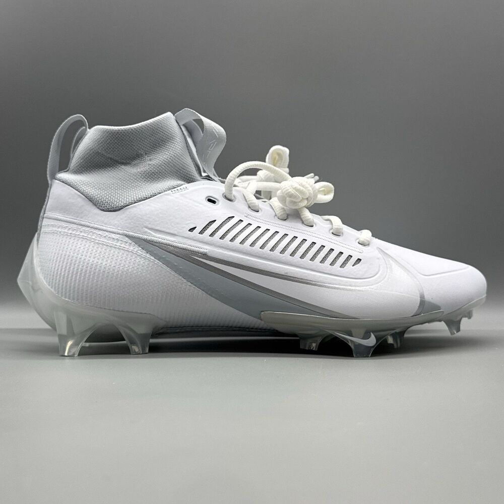 Nike Vapor Edge Pro 360 2 White Football Cleats DA5456-100 Men’s Size 9 NEW